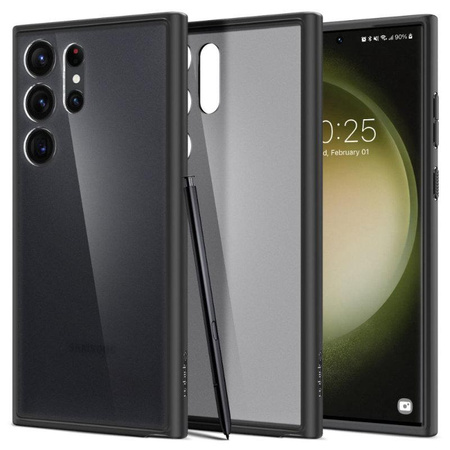 Spigen Ultra Hybrid - pouzdro pro Samsung Galaxy S23 Ultra (Frost Black)