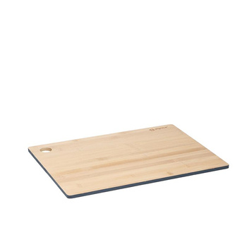 Alpina - deska do krojenia z drewna bambusowego (niebieski)