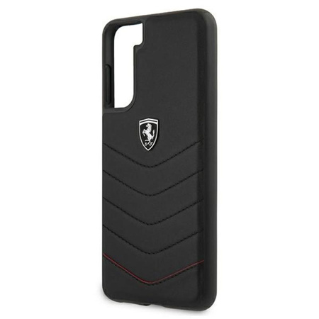 Ferrari Off Track Gesteppt - Samsung Galaxy S21 Tasche (schwarz)