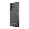 Guess 4G Metal Logo - Case for Samsung Galaxy S23 Ultra (Grey)