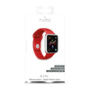 PURO ICON - Elastyczny pasek sportowy do Apple Watch 42/44/45 mm (S/M & M/L) (czerwony)