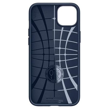 Spigen Liquid Air - tok iPhone 14 készülékhez (sötétkék)