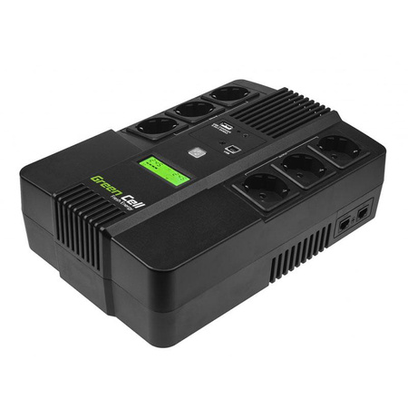 Green Cell - UPS AiO 800VA 480W uninterruptible power supply