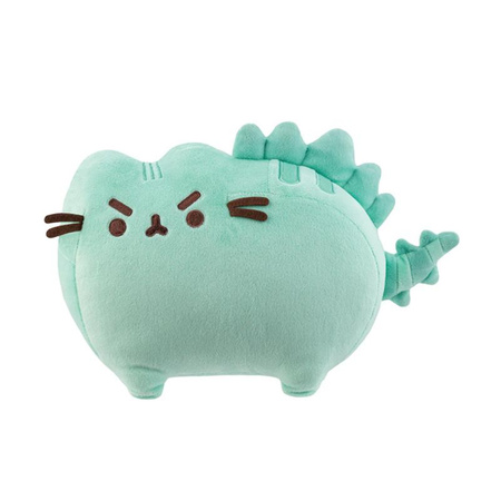MASKOTKA PUSHEEN DLA DZIECKA KOT DINOZAUR 24cm PLUSZOWA PRZYTULANKA KOTEK