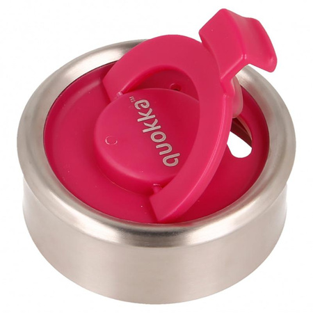 Termohrnek Quokka Boost Coffee Tumbler - nerezový termohrnek s nálevníkem 400ml (bordově červená)