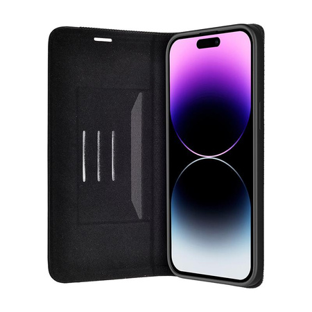 Řada PureGear WALLET - flipové pouzdro pro iPhone 14 Pro Max (černé)