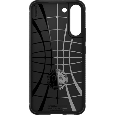 Spigen Rugged Armor - Gehäuse für Samsung Galaxy S22+ (Schwarz)