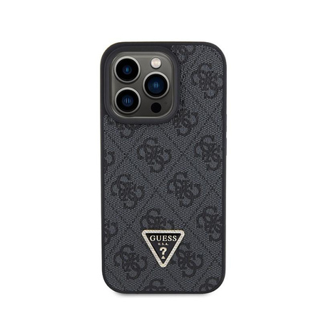 Guess Crossbody 4G Metal Logo - iPhone 15 Pro Case (black)