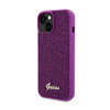 Guess Disco Metal Script - iPhone 15 Case (fuchsia)