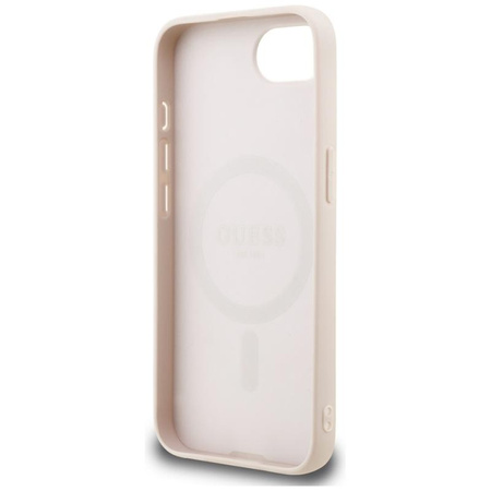 Guess 4G Small 4G and Classic MagSafe - pouzdro pro iPhone 16e (růžové)