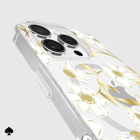 Kate Spade New York Protective Gems MagSafe - iPhone 16 Pro Case (Sunshine Floral)