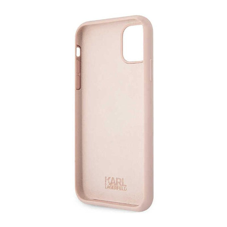 Karl Lagerfeld Silicone NFT Choupette - Coque iPhone 11 (rose)
