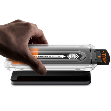 Spigen GLAS.TR EZ Fit Pro - Gehärtetes Glas für Samsung Galaxy S25 FE