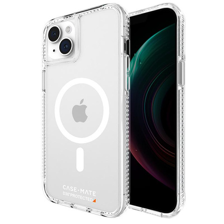 Pouzdro Case-Mate Ultra Tough Plus D3O MagSafe - iPhone 15 Plus (čiré)