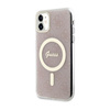 Guess 4G MagSafe - Étui pour iPhone 11 (rose)