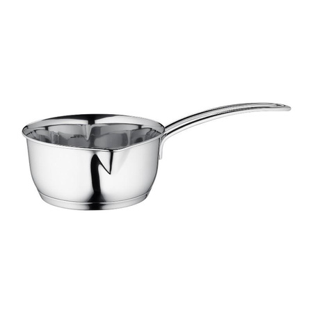 Küchenprofi - Casserole en acier inoxydable de 0,7 l avec gobelet gradué et bec verseur, diamètre 14,5 cm
