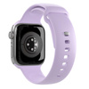 PURO ICON - Elastický řemínek pro Apple Watch 42/44/45/49 mm (S/M a M/L) (Tech Lavender)