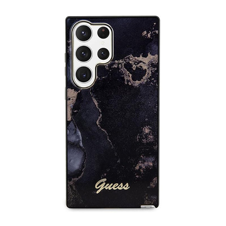 Guess Golden Marble Collection - Samsung Galaxy S23 Ultra Case (black)