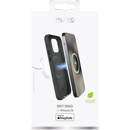 PURO SKYMAG - iPhone 13 Case Made for MagSafe (black)