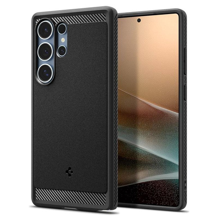 Spigen Rugged Armor MagSafe - Case for Samsung Galaxy S25 Ultra (Matte Black)