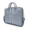 Guess 4G Printed Stripes Computer Bag - 16" Notebook Bag (Blue)