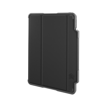 STM Dux Plus - Gepanzerte Hülle für iPad Air 10.9" (2022-2020) MIL-STD-810G mit Apple Pencil Ladefunktion (Schwarz)