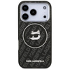 Karl Lagerfeld IML Choupette Head Logo MagSafe - Pouzdro pro iPhone 17 Pro (černé)