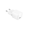 PURO Super Mini Fast Wall Charger - Szybka mini ładowarka sieciowa USB-C Power Delivery 20W (biały)