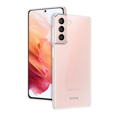 Crong Crystal Slim Cover - Etui Samsung Galaxy S21 (przezroczysty)