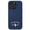 US Polo Assn Silicone Logo - iPhone 13 Pro Max Case (navy blue)