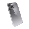 Speck Presidio Perfect-Clear + Ombre - Coque pour iPhone 13 avec revêtement MICROBAN (Clear/Atmosphere Fade)