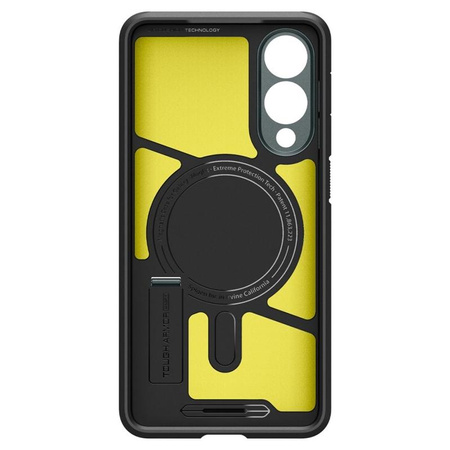 Spigen Tough Armor MagSafe - Gehäuse für Samsung Galaxy S25 Edge (Abyss Grün)