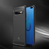 Crong Soft Armour Cover - Étui pour Samsung Galaxy S10+ (noir)