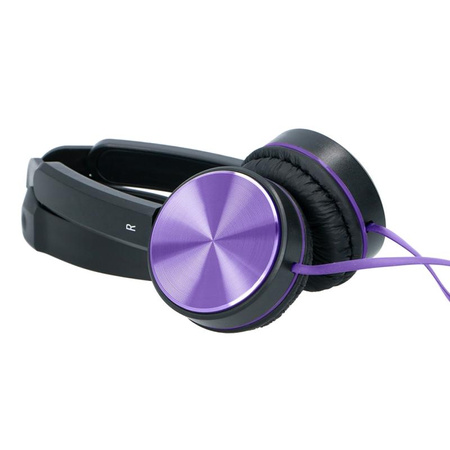 Grundig - Casque intra-auriculaire pliable (violet)