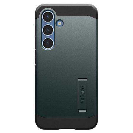 Spigen Tough Armor MagSafe - étui pour Samsung Galaxy S25+ (Abyss Green)