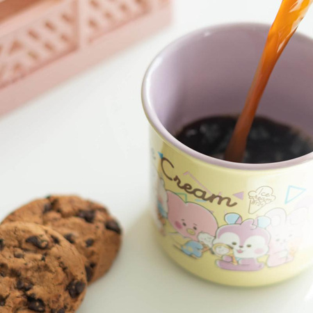 BT21 - Tasse en céramique de 380 ml de la collection Ice Cream