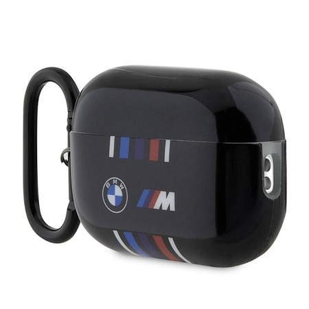 BMW Pouzdro AirPods Pro 2 s více barevnými linkami (černé)