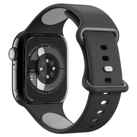 Spigen Nano Pop - Strap for Apple Watch 44/45/46/49 mm (Black Sesame)