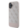 Guess 4G Bottom Stripe - pouzdro pro iPhone 16 (růžové)
