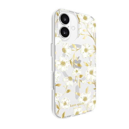 Kate Spade New York Protective Gems MagSafe - étui pour iPhone 16 (Sunshine Floral)