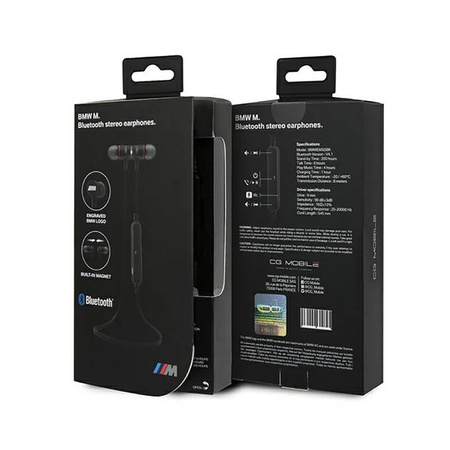 BMW - Bluetooth In-Ear Headphones (black)