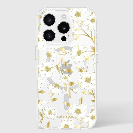 Kate Spade New York Protective Gems MagSafe - pouzdro pro iPhone 16 Pro (Sunshine Floral)