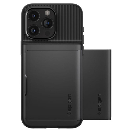 Spigen Slim Armor CS - pouzdro pro iPhone 15 Pro Max (černé)