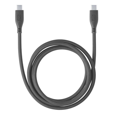 Cellularline Soft Cable - kabel USB-C na USB-C 1,2 m (černý)