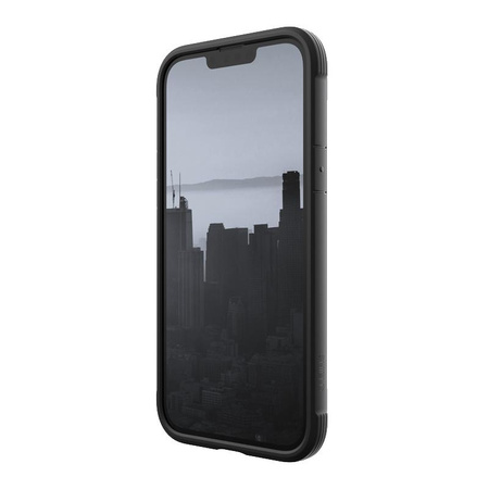 X-Doria Raptic Shield - Coque en aluminium pour iPhone 14 Plus (Testé en chute de 3m) (Noir)