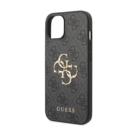 Guess 4G Big Metal Logo - iPhone 15 Plus Case (grey)