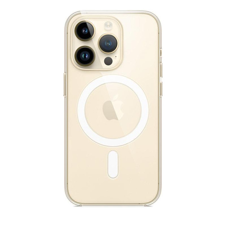 Apple Clear Case - Étui MagSafe pour iPhone 14 Pro (transparent)