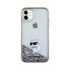 Karl Lagerfeld Liquid Glitter Choupette - Coque iPhone 11 (Transparente)