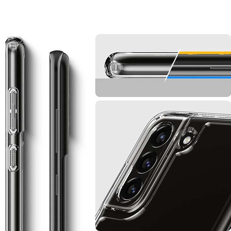 Spigen Ultra Hybrid - Etui pour Samsung Galaxy S21 FE (Transparent)