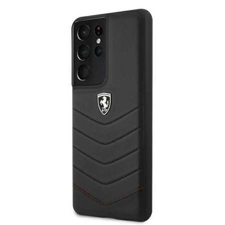 Ferrari Off Track Quilted - Samsung Galaxy S21 Ultra Case (black)